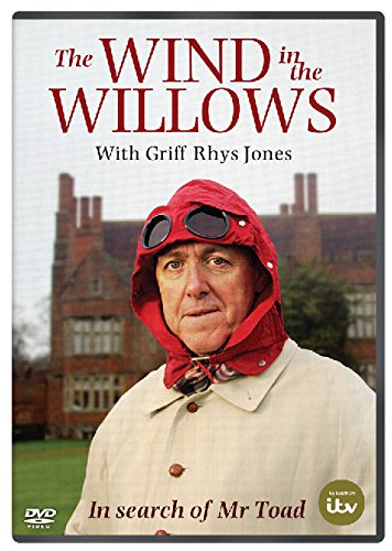 DVD cover featuring Griff Rhys Jones wearing a red aviator cap in front of building.