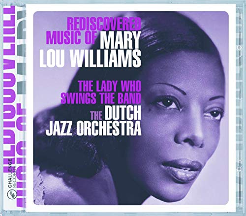 CD cover featuring a portrait of jazz pianist Mary Lou Williams.