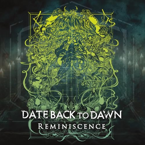 CD cover: ornate green and black illustration with text "Date Back To Dawn".