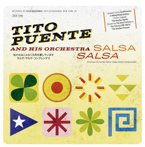 Vinyl record cover for Tito Puente and His Orchestra’s “Salsa Salsa.”