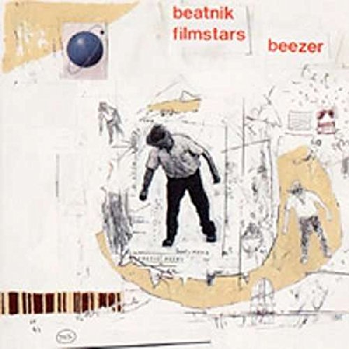 CD cover with sketched figures and abstract yellow shapes.