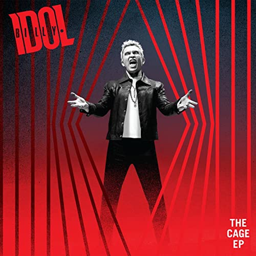 CD cover for Idol,billy - The Cage EP, featuring a man in black.