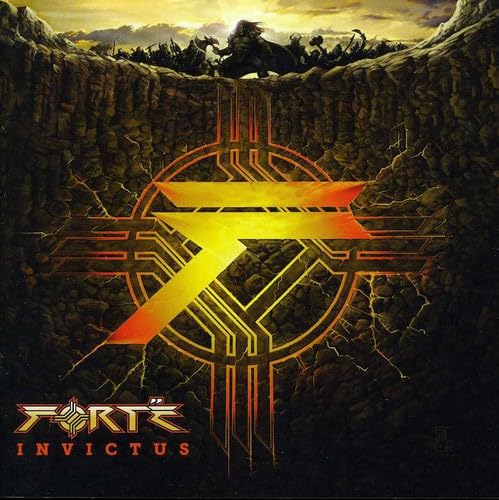 CD cover for Forte’s “Invictus” featuring a large, stylized “Z” symbol.
