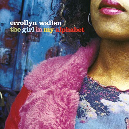 CD cover featuring a close-up portrait of Errollyn Wallen with pink fur.