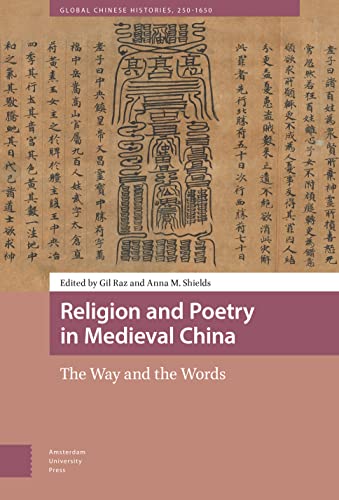 Book cover with Chinese calligraphy and the title "Religion and Poetry in Medieval China.