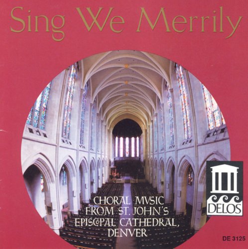 CD cover: cathedral interior viewed through an arched opening.