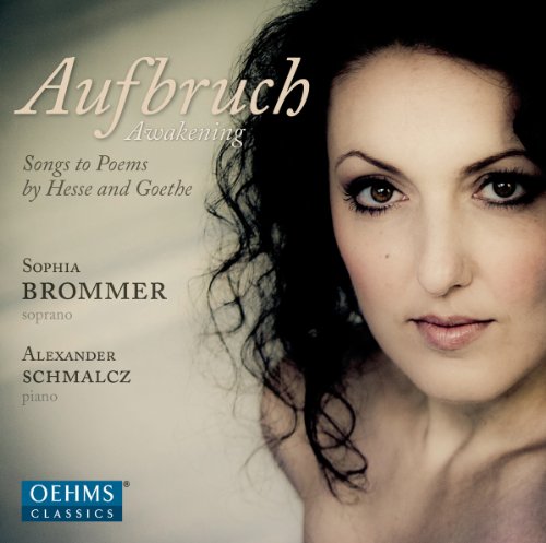 CD cover: woman’s portrait with album title "Aufbruch" and artist names.