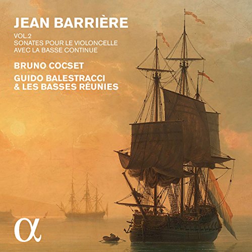 CD cover with a painting of a tall sailing ship at sunset.