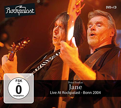 Peter Pankas Jane live album cover, two musicians playing instruments.