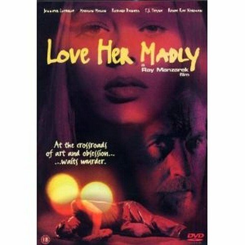 DVD cover for "Love Her Madly" featuring a woman’s face and candles.