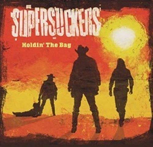 Supersuckers album cover: silhouetted figures against a fiery orange sunset.