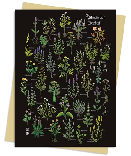 Anna Stead: A Medieval Herbal Greeting Card Pack : Pack of 6
