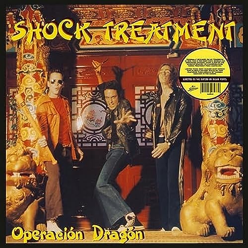 Album cover featuring three men in front of an ornate, Asian-style doorway.