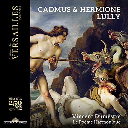 CD cover: painting of a man fighting serpentine creatures.
