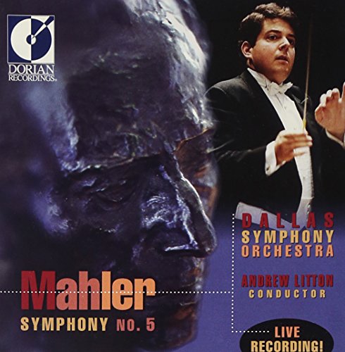 CD cover: conductor Andrew Litton with a blurred portrait and text.