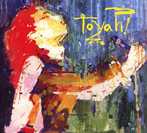 Painted album cover featuring Toyah Wilcox singing into a microphone.