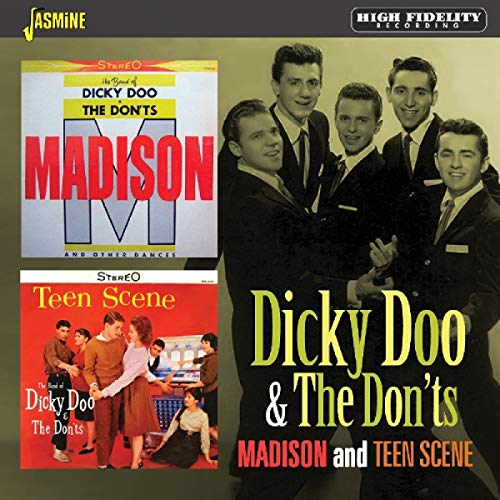 CD cover for Dicky Doo & The Don'ts featuring a band photo.