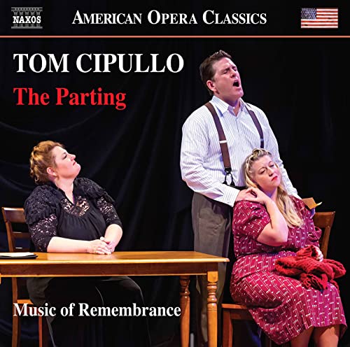 CD cover: three actors in period clothing on a stage.