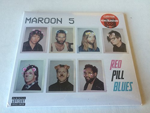 Maroon 5 “Red Pill Blues” CD cover with band members’ portraits.