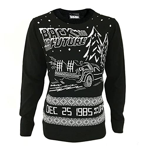 Back To The Future (Unisex Knitted Jumper) Small