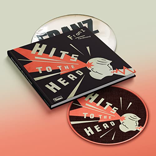 Franz Ferdinand “Hits To The Head” CD with matching pin and patch.