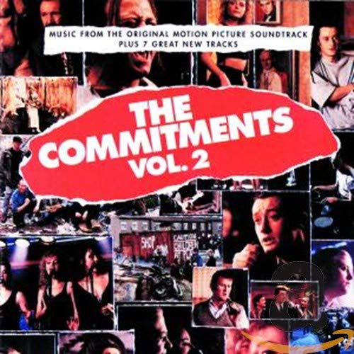 CD cover for "The Commitments Vol. 2" with collage of faces.
