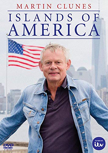 Martin Clunes DVD cover featuring a portrait and American flag.