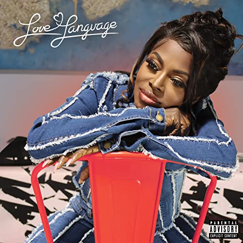 Angie Stone album cover, “Love Language,” featuring a portrait of the artist.