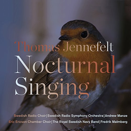 CD cover: a robin perched on a branch with album title "Nocturnal Song.