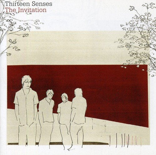 CD cover for Thirteen Senses’ “The Invitation” featuring sketched figures.