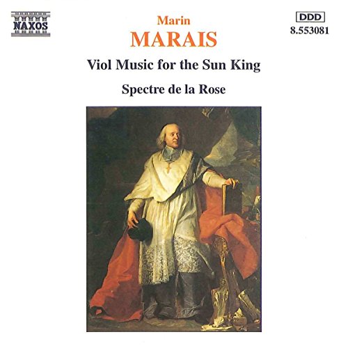 CD cover: portrait of a man in ornate clothing, likely Marin Marais.