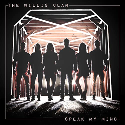CD cover for "Speak My Mind" by Willis Clanthe, featuring silhouetted figures.