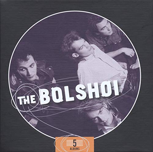 The Bolshoi band portrait on a circular purple and black CD boxset.