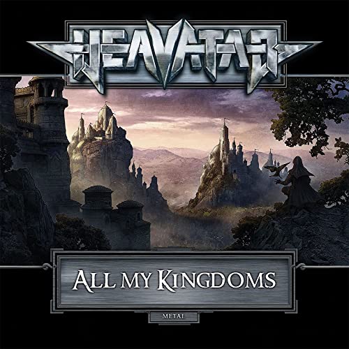 CD cover for Heavatar’s “All My Kingdoms” featuring a castle landscape.