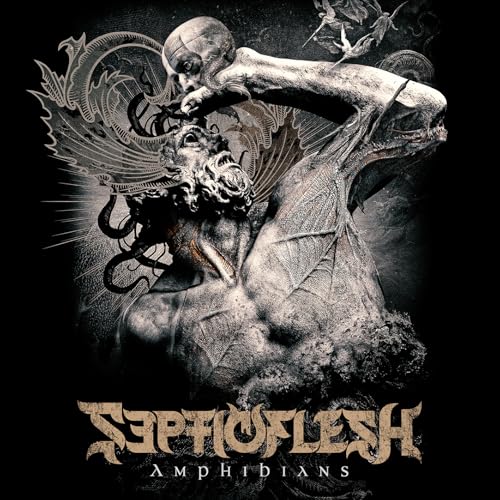 Dark album cover featuring grotesque, sculpted figures and band name "Septicflesh".