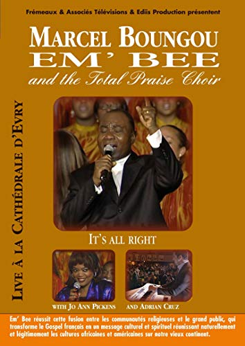 DVD cover featuring Marcel Boungou and the Total Praise Choir performing.