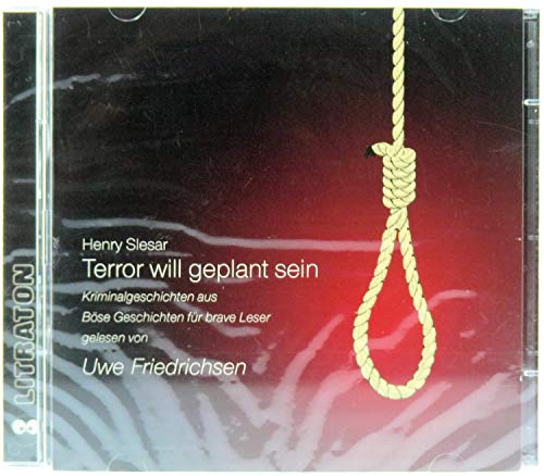 CD case with red background and image of a noose.
