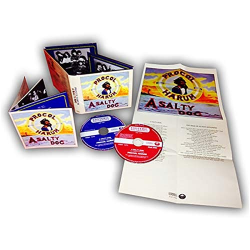 Procol Harum “A Salty Dog” deluxe CD edition with booklet and inserts.