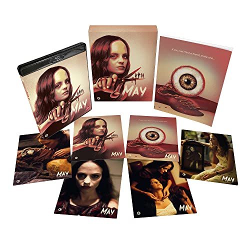 May Blu-ray limited edition set including a case, box, and multiple art cards.
