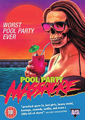 DVD cover: skeletal woman in sunglasses holding a pink cocktail.