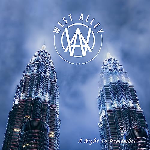 CD cover for “West Alley - A Night To Remember” featuring twin towers.