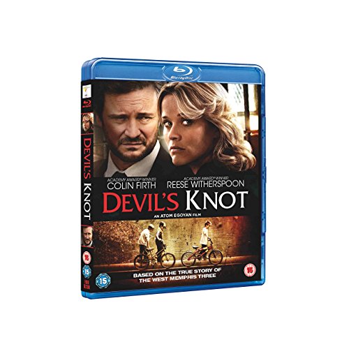 Blu-ray case for "Devil's Knot" featuring Colin Firth and Reese Witherspoon.