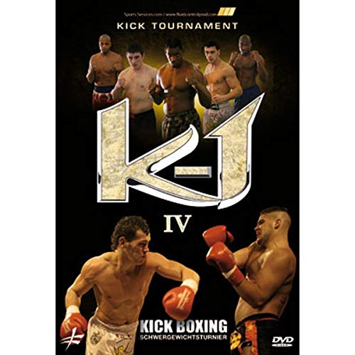 DVD cover for “K-1 Kick Tournament 2007” featuring martial artists boxing.