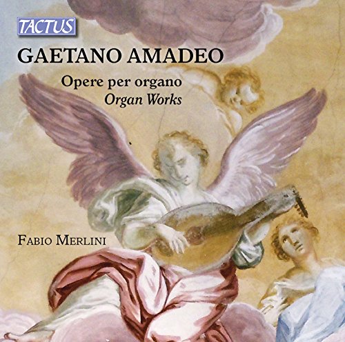 CD cover featuring angels from a Renaissance painting, text “Gaetano Amadeo.”