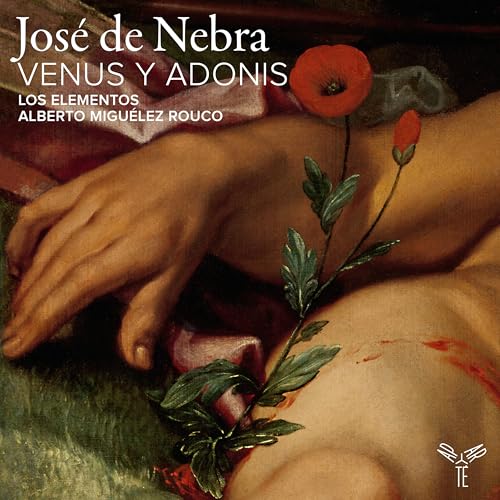 CD cover: painting of reclining figure with poppies and red fabric.