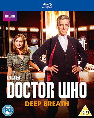 Doctor Who Blu-ray cover featuring Twelfth Doctor and Clara Oswald.