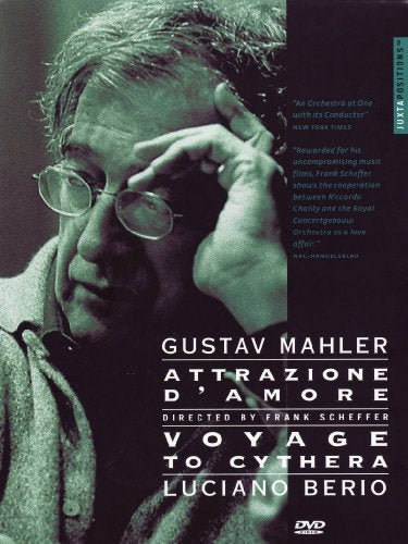 DVD cover featuring a portrait of composer Gustav Mahler in glasses.