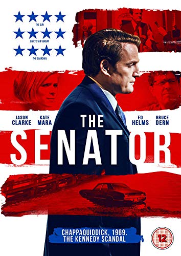 DVD cover for “The Senator” featuring Jason Clarke and Kate Mara.