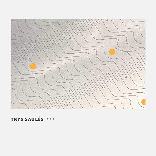 CD cover with abstract wavy lines and three orange circles.