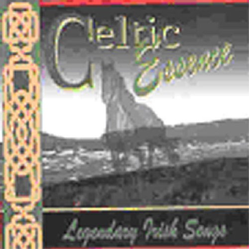CD cover for “Celtic Essence” featuring a silhouette and Celtic knotwork.